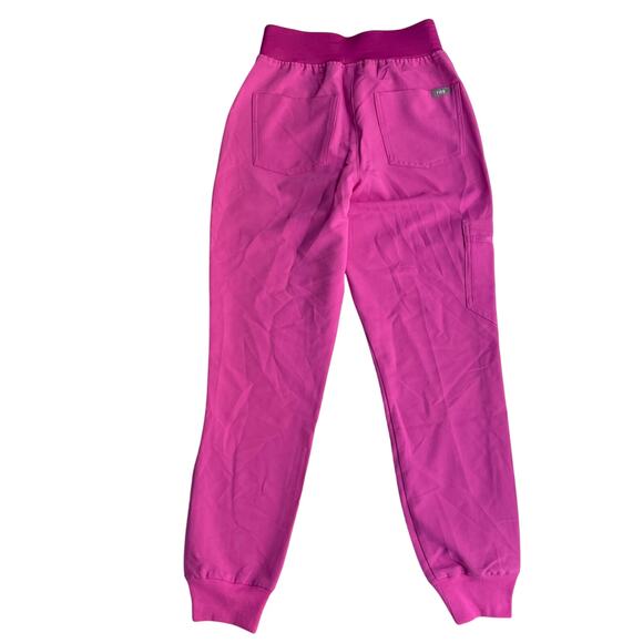 FIGS Zamora Scrub Pants High Waisted Jogger Yoga Waistband Petite Size XXS NEW - Picture 4 of 7